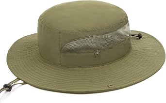 Zylioo XXL Boonie Sun Hat for Big Heads, UPF50+ Fishing Hiking Hat