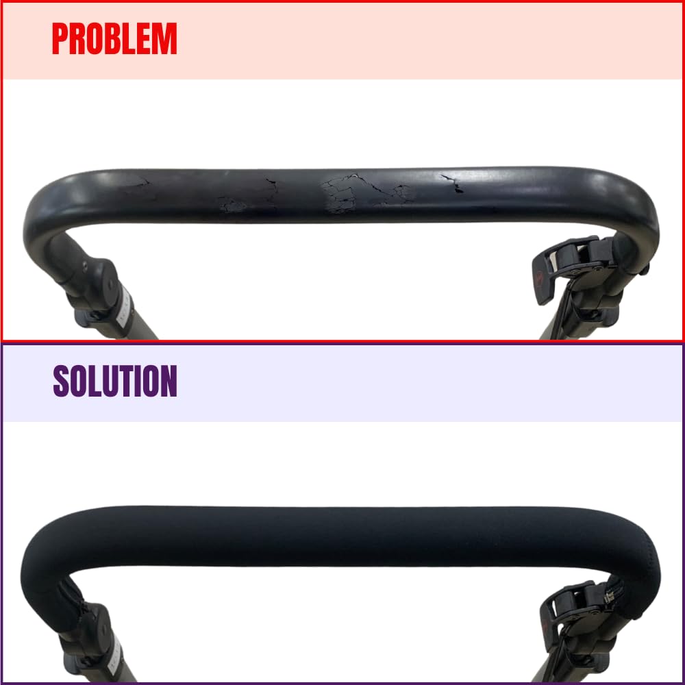 PROTEC TIF | Funda de Neopreno Compatible con el Manillar de Goma del Carrito Jane MUUM | Se coloca sobre la goma original | Fabricación Española