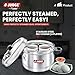 Judge by Prestige Stainless Steel Idli Cooker with 4 Plates