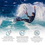 Platinum Sun Men’s UPF 50+ Surf & Swim Pants, Sun Protection Workout Leggings - Image 5