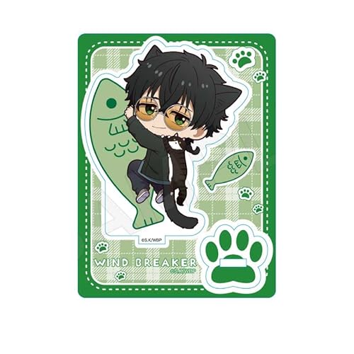 Wind Breaker Tsukame Jo Mini Character Stand Sticky Nyan Version