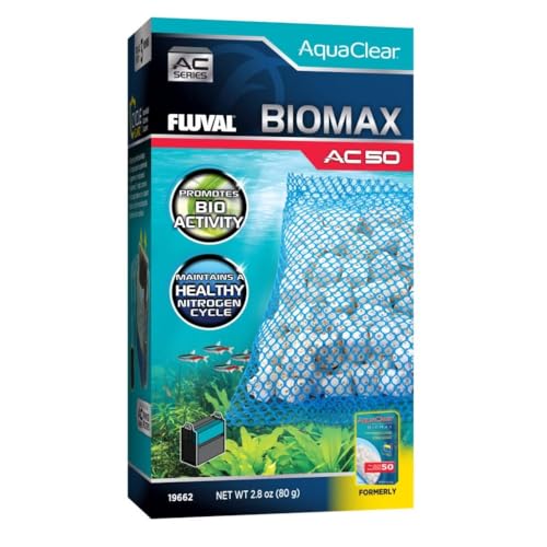Image of Fluval - BIOMAX for AC50 Power Filter, 2.8 oz / 80 g - for Use in Freshwater & Saltwater Aquariums
