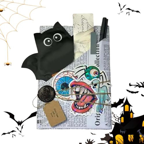 Incontro Al Buio Con Un Libro Per Halloween | Libro Misterioso | Regalini Per Feste Lettura Cartoncini Piccoli Pensieri Per Docenti