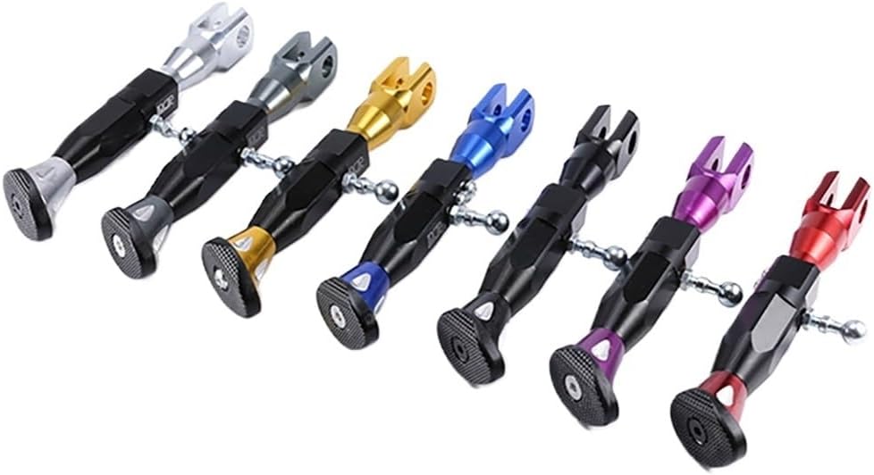 バイク用サポートスタンド オートバイ調節可能な駐車サイドスタンドキックスタンドシルバーウィングホーネット Cb600 Cbr1100