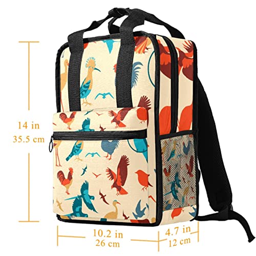 Sac à dos pour garçons ajustable contre le mal de dos - Cartable tribal noir et blanc - 5