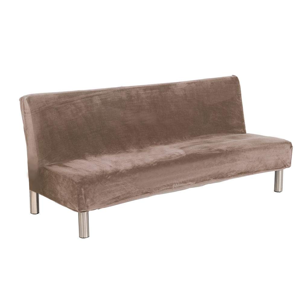 Queenhome Solid Color Armless Sofa Cover Buy Online In Bahamas At Desertcart