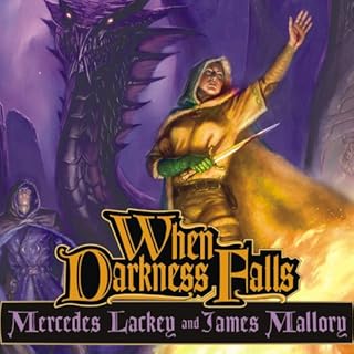 When Darkness Falls Audiolibro Por Mercedes Lackey, James Mallory arte de portada