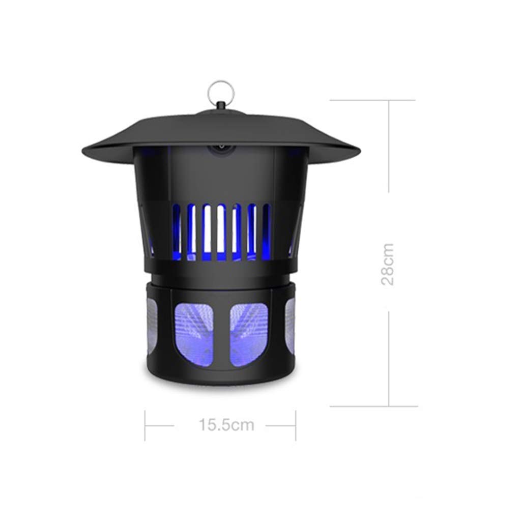 Trampa para Mosquitos Lámpara Led para Matar Mosquitos Ac220V UV Púrpura Bug Zapper Pest Bug Killer Trap Jardín Patio Lámpara Led para Matar Mosquitos de Viaje