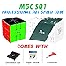 CuberShop MGC SQ1 Magnetic Square One Stickerless Speed Cube, YJ Shaped Professional SQ-1 Stickerless Magic Puzzle, mgc Series Alien Brain Teaser Toy (MGC SQ 1 M - stickerless)