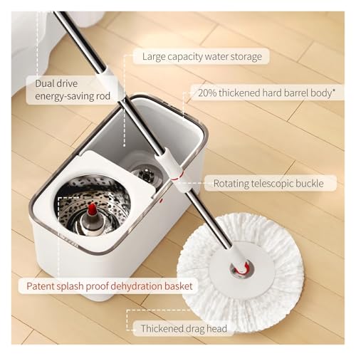 cheofaly 1 Set, Bodenwischer und Eimer-Set – Bild 7