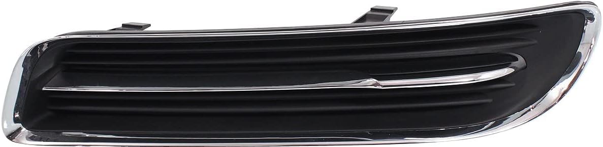 Garage-Pro Fog Light Cover SET Compatible with Chrysler 300 2011-2014 Front, Driver and Passenger Side, Black and Chrome, Sedan