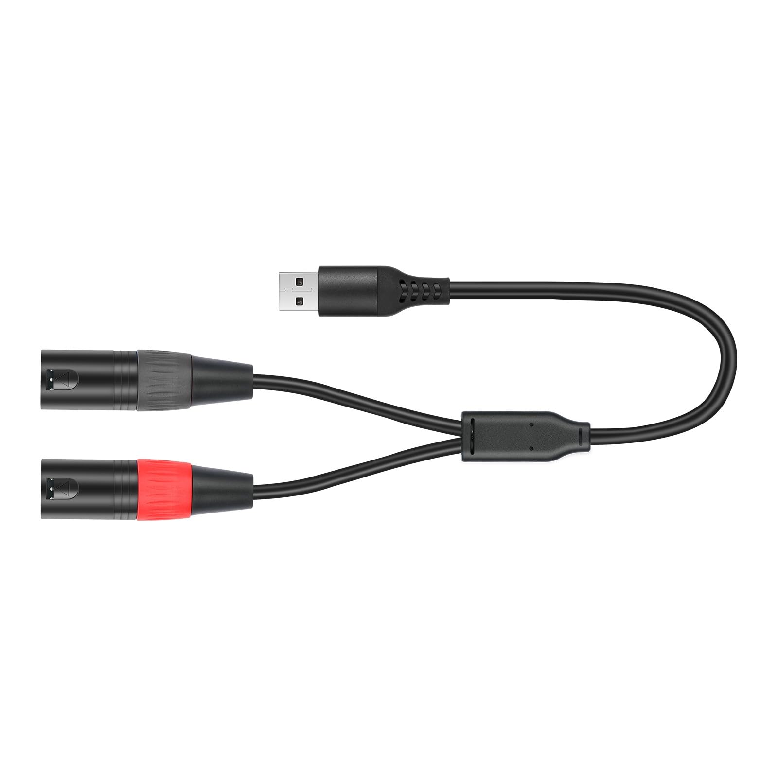 Cordon de sortie PC USB vers stéréo double XLR mâle pour ampli - 7