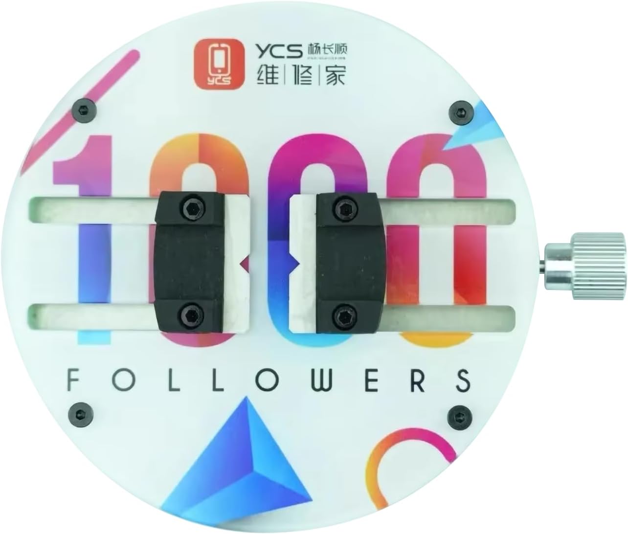 Universal Mobile Phone PCB Circular Fixture Motherboard Soldering BGA CPU IC Chip Mini Glue Tin Removal Repair Clamp Jig