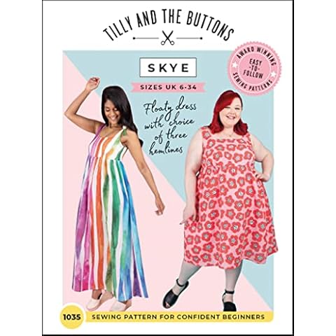 Tilly and the Buttons Dressmakers Sewing Pattern, Multi, UK US 2-30 / EUR 34-62 / AUS 6-34 Cover