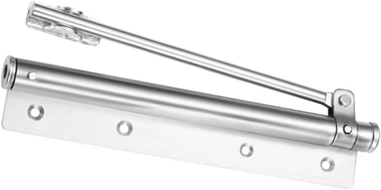 Adjustable Aluminum Alloy Heavy Duty Door Closer with Buffer Spring