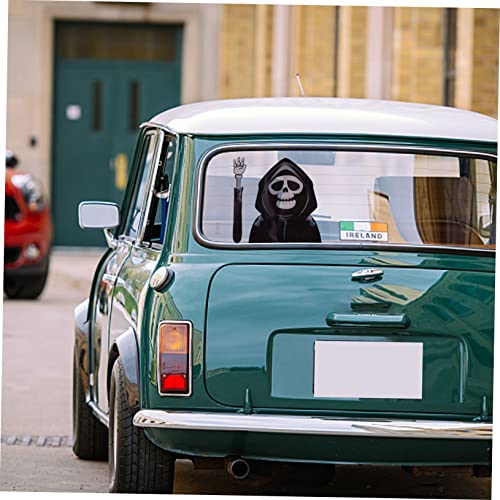 PRETYZOOM 4 Peças De Adesivos De Limpador De Halloween Adesivos De Decoração De Carro Decoração De C