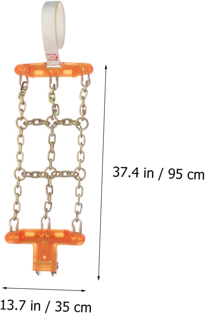 Winter Anti-skid Snow Chain for Car Suv Large Size Versatile Tire Chain Outdoor Winter Supply Compatible with Passenger Vehicles and Trucks