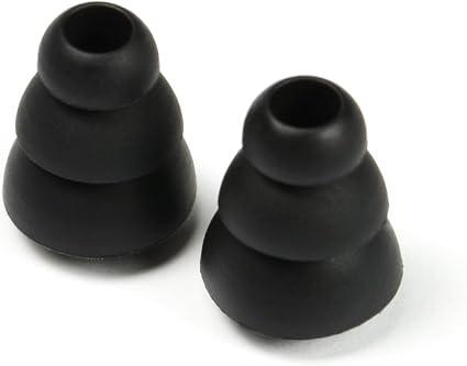 10 Replacement Earbud tips Ear Gel for Monster Beats iBeats,Tour, Urbeats se,  Urbeats, Powerbeats （Not for PowerBeats 2 Wireless ）, HeartBeats,  Diddybeats In-Ear Headphones (Triple Flange SMALL, BLACK) : Electronics