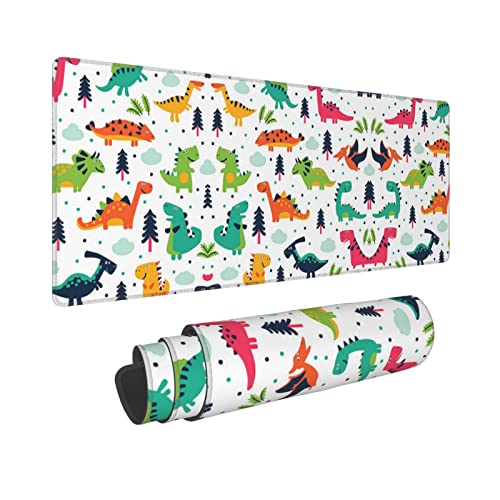 Tapis de souris XXL imperméable pour bureau | Base caoutchouc antidérapante
