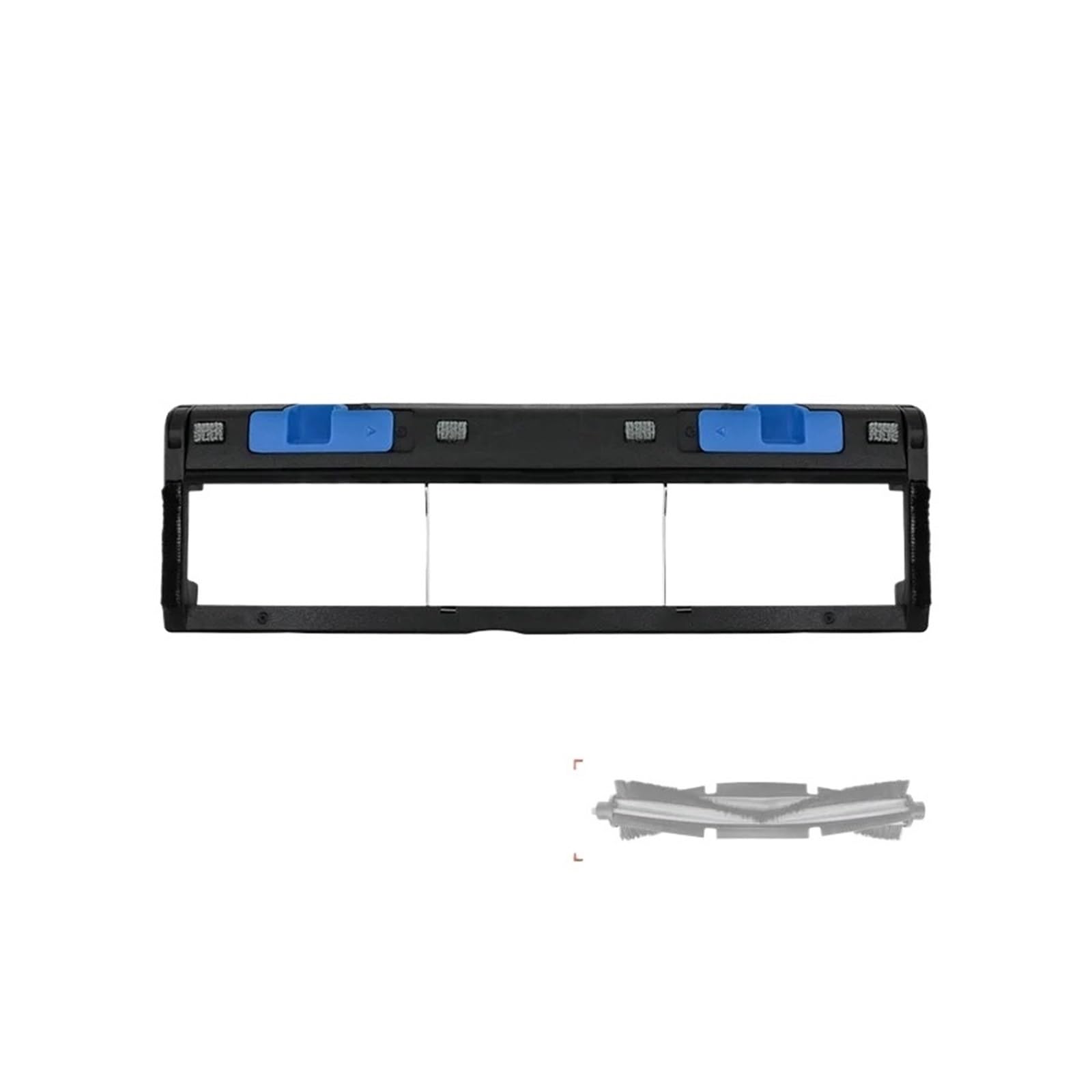 Shiketong Main Brush Cover Of Sweeping Robot,Compatible For Ecovacs,Compatible For DEEBOT,X2 、 X2 PRO Robot Vacuum Cleaner Rubber Pro Plus DE86 Accessories