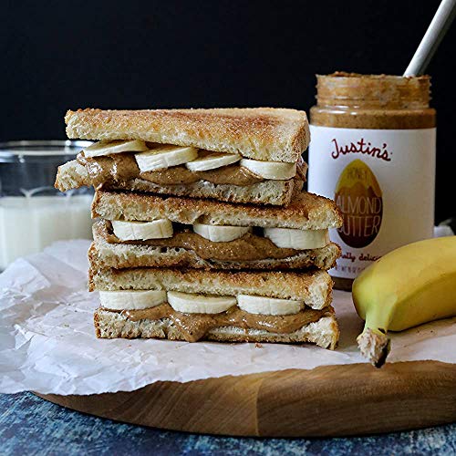 Justin's Honey Almond Butter, No Stir, Gluten-Free, Non-Gmo, Responsibly Sourced, 16 Ounce Jar (6 Pack) #TOP3