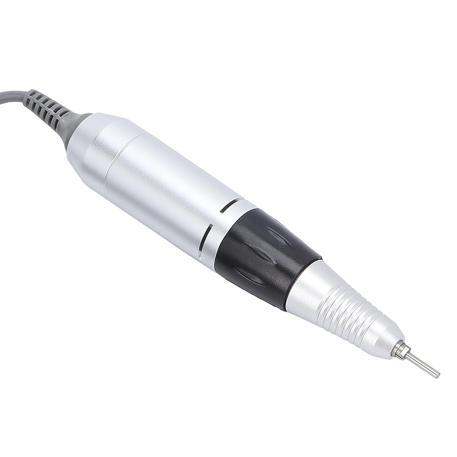 Nail Drill Handpiece, 0‑35000rpm Nail Drill Handle for Electric Nail Machine File for Nail Pen Polish Drill (Black)