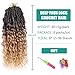 Faux Locs Crochet Hair 14 Inch Pre Looped Goddess Locs Crochet Hair 8 Packs Short Soft Faux Locs Crochet Hair Deep Wave Crochet Hair with Curly Ends Hair Extensions (14 Inch, T27)