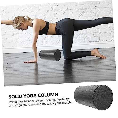 WOONEKY Yoga Massaging Column Foam Roller para piernas y espalda, rodillo de espuma para ejercicio y relajación muscular miniatura 6