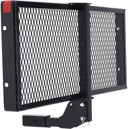 PRO SERIES 6502 6502 Strong Arm Hitch Mounted Folding Cargo Carrier for 2” Receivers, Black