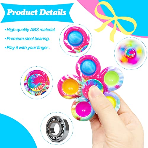 30 Fidget Spinners Toys, Party Favors Gifts For Kid,Pop Fidget Spinner Pack Bulk, Little Sensory Fidget Toys Pack, Classroom Prizes For Girls Boys Students #TOP5