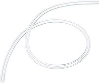 Vista 35 de YOKIVE Tubo de silicona, transferencia de agua, ideal para bomba (transparente, 0.020 x 0.079 in IDxOD, 3.3 ft)