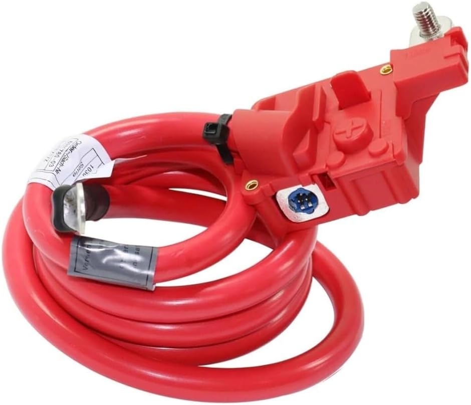 Replacement For BMW 5 Series E60 2004-2010 (525i, 528i, 530i, 535i, 545i, 550i) Positive Battery Terminal Cable, Replaces OEM Part # 61126989780, Battery Power Wire Connector Harness