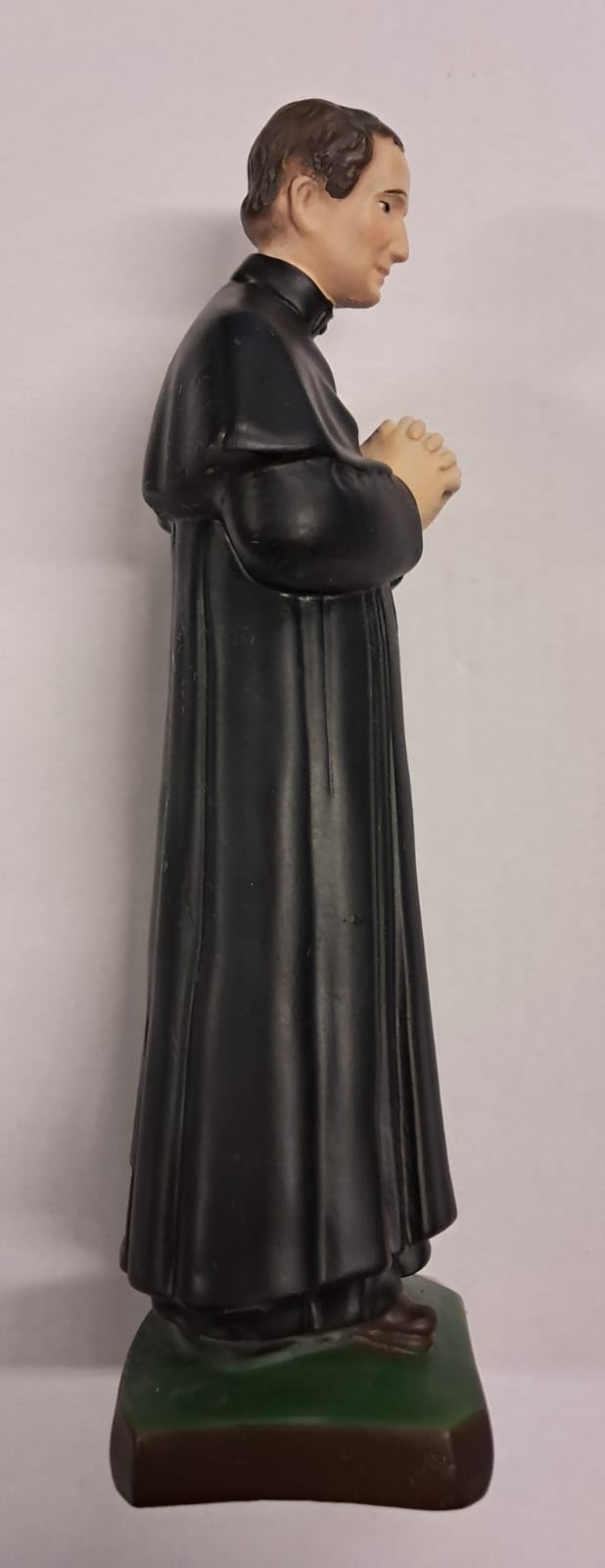 Generico ArteSacraCaravaggio Statua Statua di San Giovanni Bosco cm 30 (11,81 inches) in marmo resina decorata a mano di produzione artigianale italiana