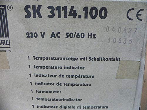 Close-up of RITTAL SK3114.100 product box label
