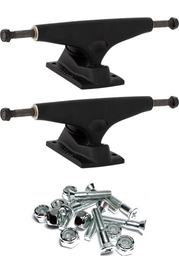 Krux Skate Trucks DLK K5 Black Widow Black Skateboard Trucks - 5.0