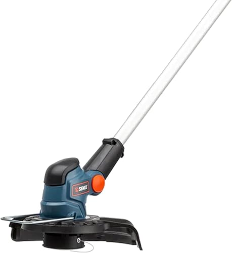 Miniatura 8 de SENIX GTX2-M-0 20 voltios máximo* inalámbrico malezas, recortadora de césped y bordeadora, eje dividido desmontable, ancho máximo de corte de 10