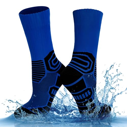 LEOSTEP Calcetines impermeables al aire libre para hombres y mujeres para la última aventura, transpirables, duraderos y cómodos, ideales para ciclismo, esquí, ciclismo de montaña, golf, correr,