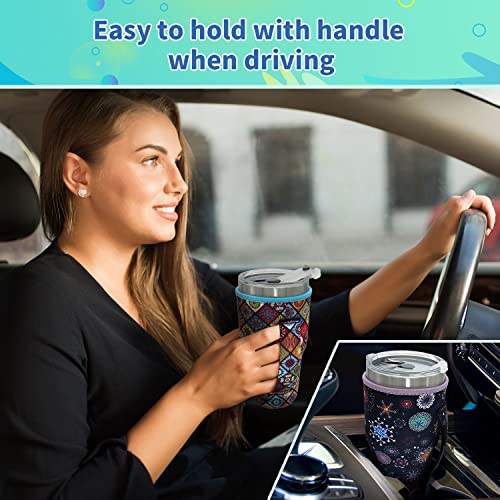 Bottle Sleeve Leopard Print Rainbow Sunflower Baseball Softball Water Neoprene Insulated Sleeve Bottle Cover Pouch For 30Oz Tumbler Cup (Only Cup Sleeves) (Softball) #TOP3