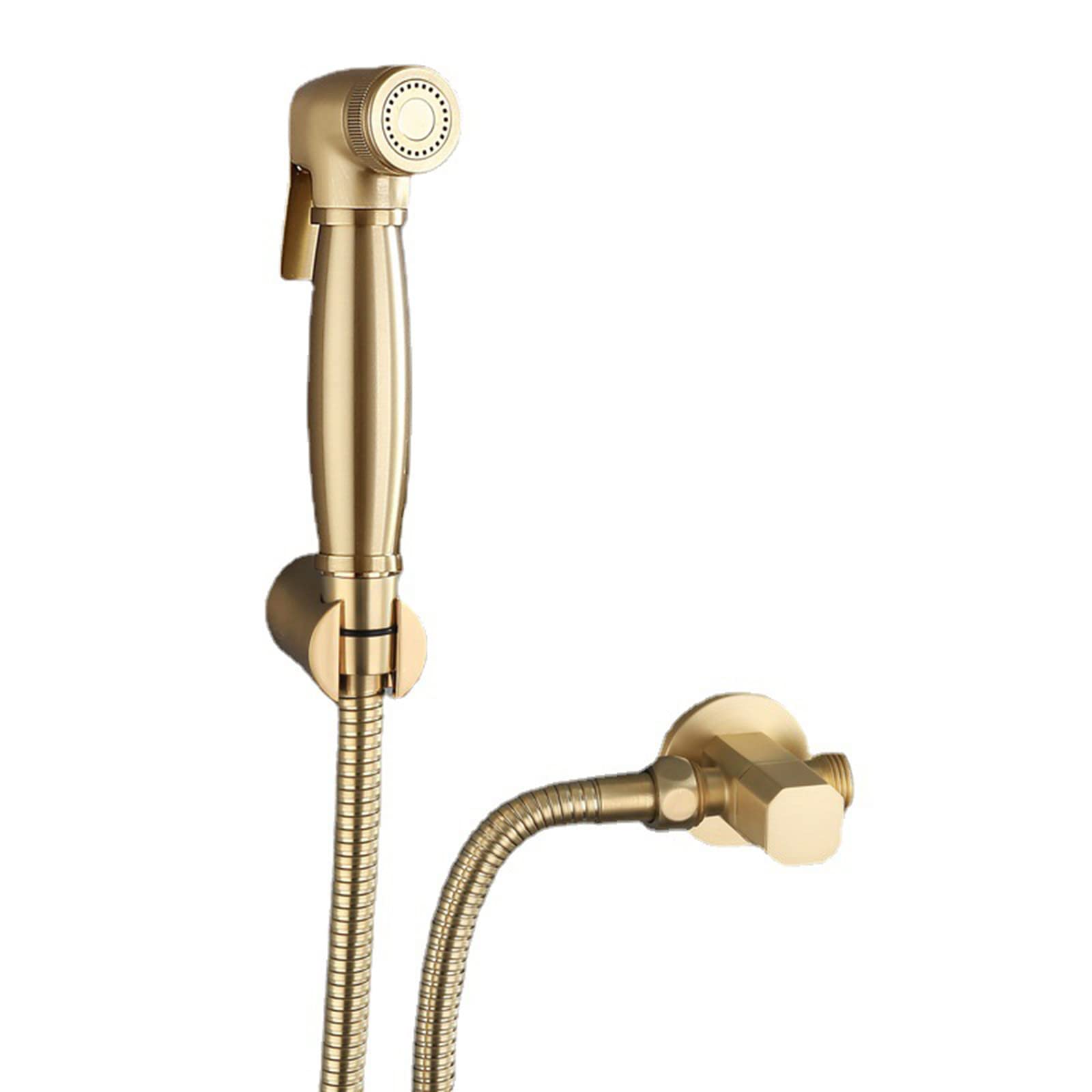 Kit bidet douche mural or pour une hygiène intime impeccable