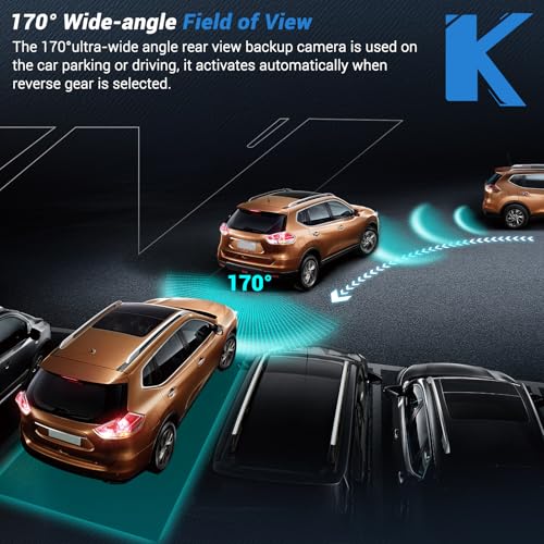 Image of Rear View Backup Camera Compatible with Dodge Journey 2011 2012 2013 2014 2015 2016 2017 2018 2019 2020 Park Assist Camera 170 HD Night Vision Waterproof Rear Camera