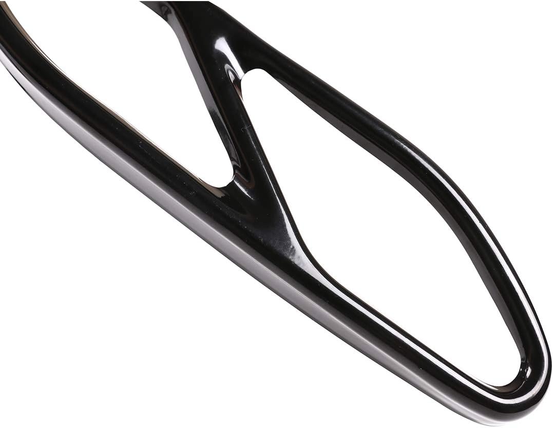 Black Stainless Steel Exhaust Muffler Tail Tip Pipe Trim Cap Cover Frame 2Pcs For Mercedes Benz S Class W222 2018 2019