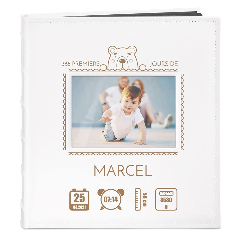 Maverton Album Photo à personnaliser avec une poche ouvrable