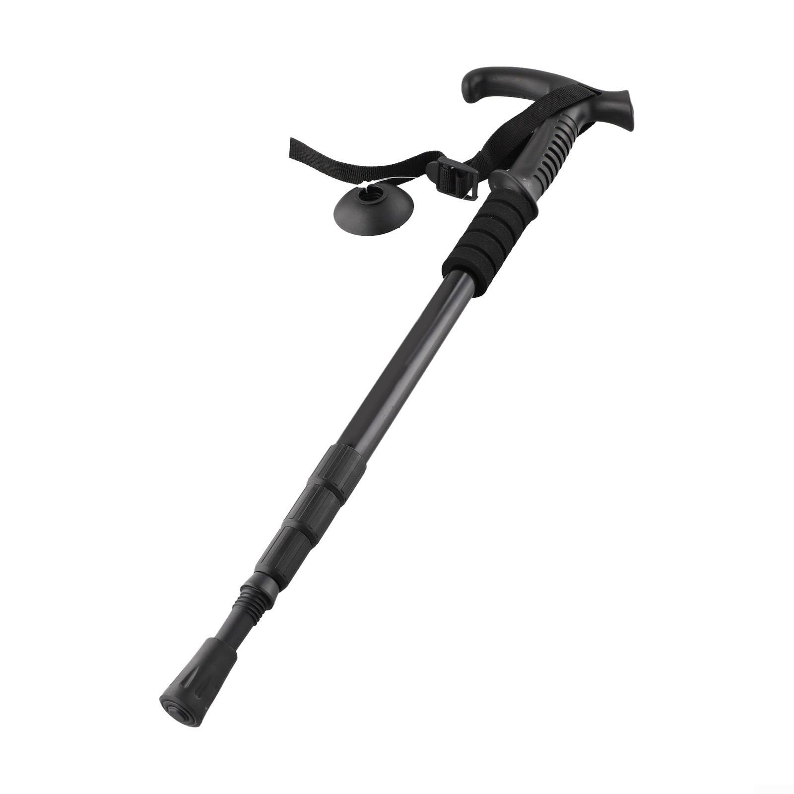Pieghevole Trekking Bastoni Regolabile 53-110cm In Lega di Alluminio Ammortizzante Antiscivolo Escursioni Per Campeggio Viaggi All'aperto