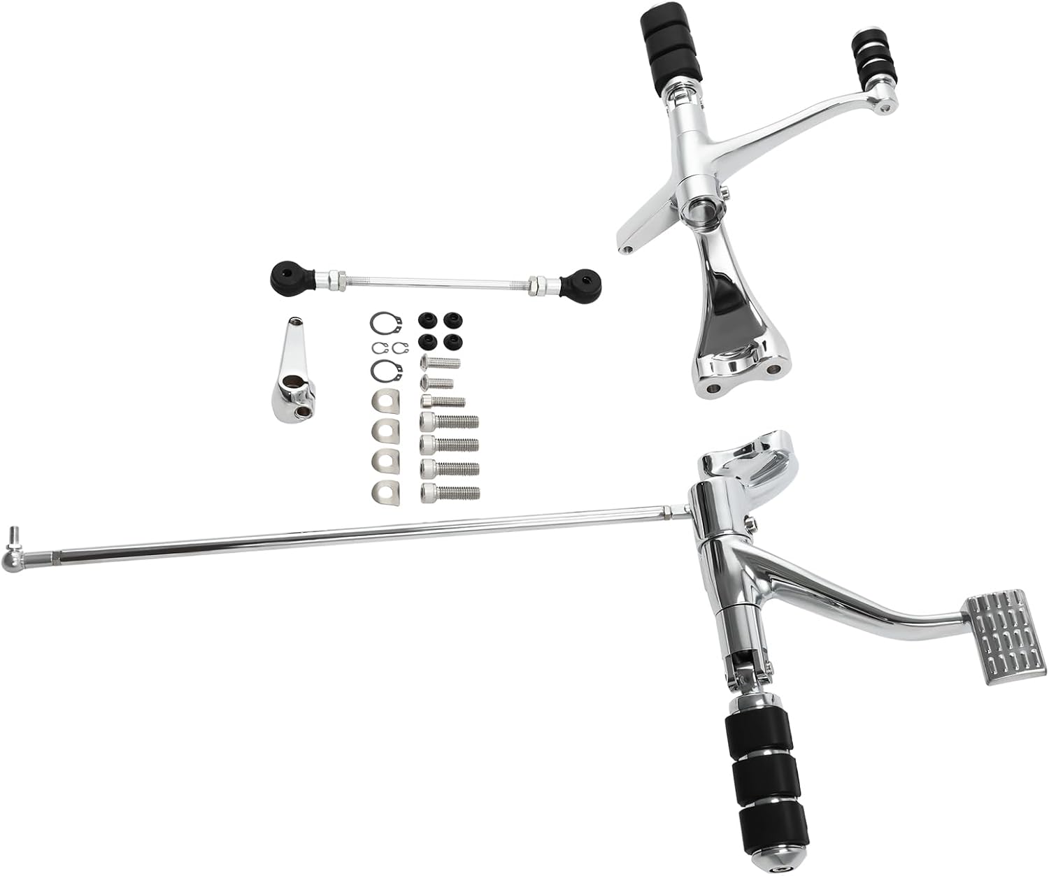 Green-L Forward Controls Pegs Linkage Kit Fit for Harley Sportster XL883 XL1200 2004-2013