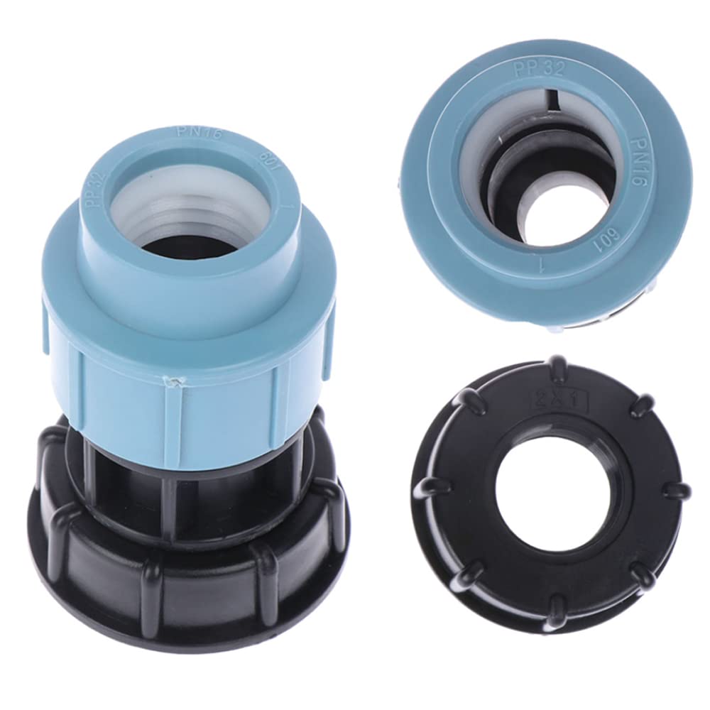 IBC Tote Adapter – Schlauchverbinder Für Wassertank, 3/4 Zoll, Mit Dichtung & PTFE-Band, Lebensmittelecht