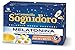 Camomilla Sogni d'oro solubile con melatonina, 16 Filtri, senza zuccheri e senza glutine, immediatamente solubile, facile da preparare, sonno rapido.