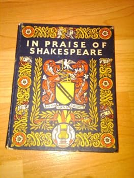 Hardcover In Praise of Shakespeare - an Anthology for Friends [German] Book