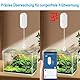 DAYTECH TUYA WiFi Smart Wassermelder Leck Detektor Sumpfpumpe Alarm Level Sensor 2 in 1 Detektor, 100dB einstellbare Lautstärke Kontrolle Flut Alarm für Keller (nur unterstützt 2.4GHz Wi-Fi), 1 Pack