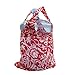 HOLYLUCK Reusable Grocery Bags,Heavy Duty Foldable Shopping Tote Bag (Standard, 3 Peony)