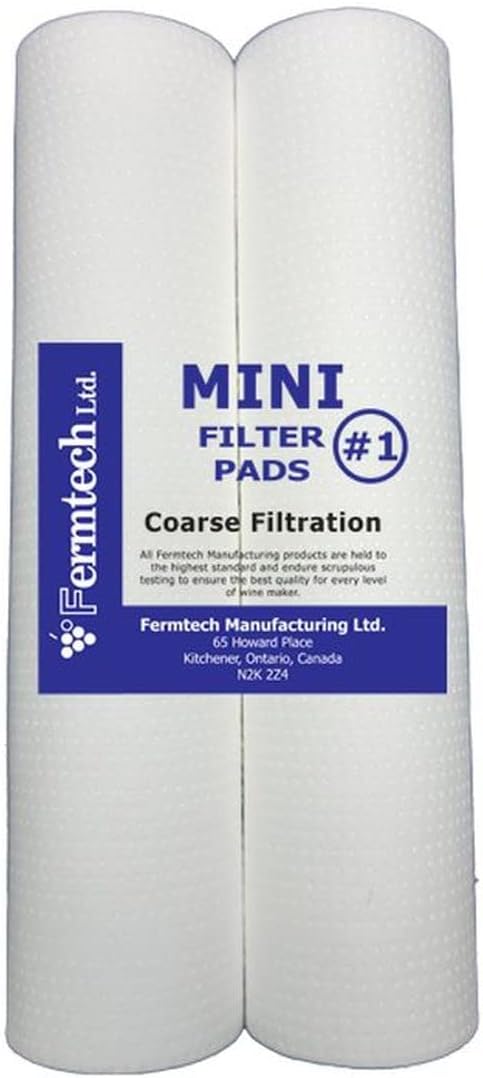 Mini 2 Wine Filtration Pads (#1)